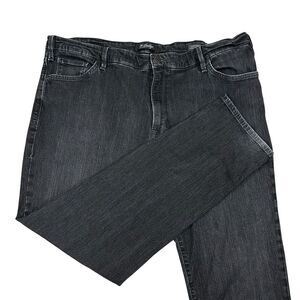 34 Heritage Charisma Comfort Rise Classic Jeans Men's 46X34‎ Black Dark Wash